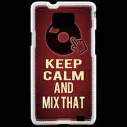 Coque Samsung Galaxy S2 Keep Calm and Mix That Rouge