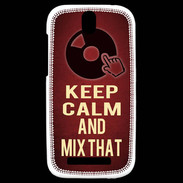 Coque HTC One SV Keep Calm and Mix That Rouge