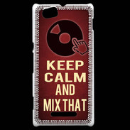 Coque Sony Xperia M Keep Calm and Mix That Rouge
