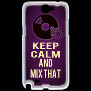 Coque Samsung Galaxy Note 2 Keep Calm and Mix That Violet