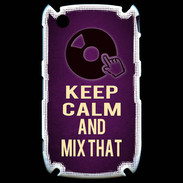 Coque Blackberry 8520 Keep Calm and Mix That Violet