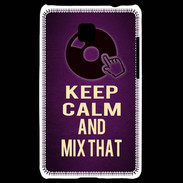 Coque LG Optimus L3 II Keep Calm and Mix That Violet