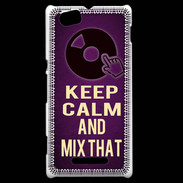 Coque Sony Xperia M Keep Calm and Mix That Violet
