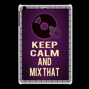 Coque iPadMini Keep Calm and Mix That Violet