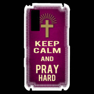 Coque Samsung Player One Keep Calm and Pray Christian Rose