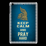 Coque iPadMini Keep Calm and Pray Muslim Bleu