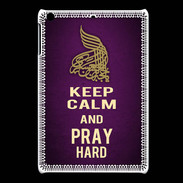 Coque iPadMini Keep Calm and Pray Muslim Violet