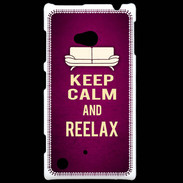 Coque Nokia Lumia 720 Keep Calm and Reelax Rose