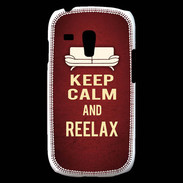 Coque Samsung Galaxy S3 Mini Keep Calm and Reelax Rouge