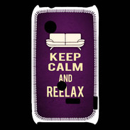Coque Sony Xperia Typo Keep Calm and Reelax Violet