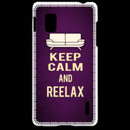 Coque LG Optimus G Keep Calm and Reelax Violet