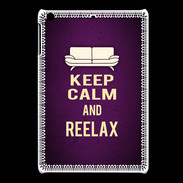Coque iPadMini Keep Calm and Reelax Violet