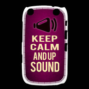 Coque Blackberry Curve 9320 Keep Calm and Up Sound Rose