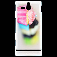 Coque Sony Xperia U Cupcakes PR 10