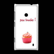 Coque Nokia Lumia 520 Pas touché à mon Cupcake PR