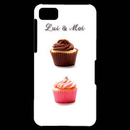 Coque Blackberry Z10 Cupcake lui et moi PR