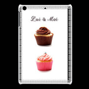 Coque iPadMini Cupcake lui et moi PR