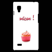 Coque LG Optimus L9 Cupcake Miam PR