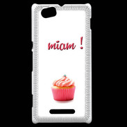 Coque Sony Xperia M Cupcake Miam PR