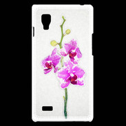 Coque LG Optimus L9 Belle Orchidée PR 10
