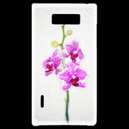 Coque LG Optimus L7 Belle Orchidée PR 10