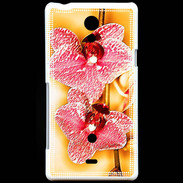 Coque Sony Xperia T Belle Orchidée PR 20