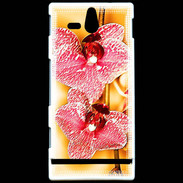 Coque Sony Xperia U Belle Orchidée PR 20