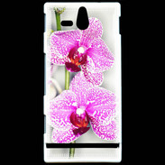 Coque Sony Xperia U Belle Orchidée PR 30