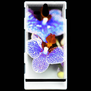 Coque Sony Xperia U Belle Orchidée PR 40