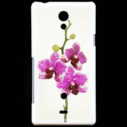 Coque Sony Xperia T Branche orchidée PR