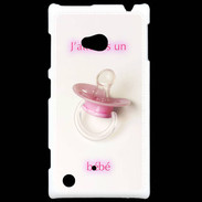 Coque Nokia Lumia 720 J'attend un bébé PR