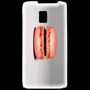 Coque LG P990 Macaron orange PR
