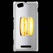 Coque Sony Xperia M Macaron vanille PR