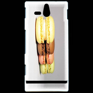 Coque Sony Xperia U Série de 4 macarons PR
