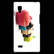 Coque LG Optimus L9 Cupcakes en rang PR