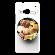 Coque HTC One Macarons Servez-vous PR