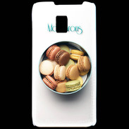 Coque LG P990 Macarons Servez-vous PR 10