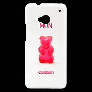Coque HTC One Mon Nounours PR