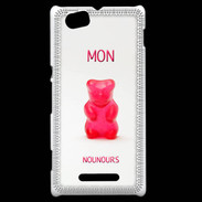 Coque Sony Xperia M Mon Nounours PR