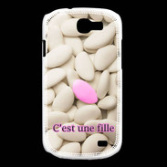 Coque Samsung Galaxy Express Dragée C'est une fille PR