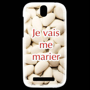 Coque HTC One SV Je viens de me marier PR