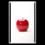Etui carte bancaire Belle pomme rouge PR