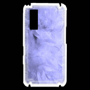 Coque Samsung Player One Effet de plumes bleues PR