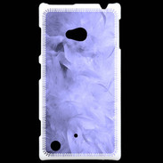 Coque Nokia Lumia 720 Effet de plumes bleues PR