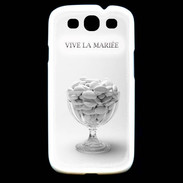 Coque Samsung Galaxy S3 Vive les mariées PR 
