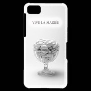Coque Blackberry Z10 Vive les mariées PR 