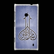 Coque Nokia Lumia 520 Islam E Bleu