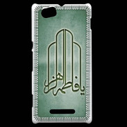 Coque Sony Xperia M Islam F Vert