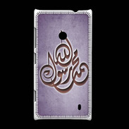 Coque Nokia Lumia 520 Islam H Violet