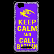 Coque Sony Xperia M Keep Calm Call Batman Violet